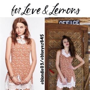 For Love & Lemons “Gilly Girl” Dress in country floral S